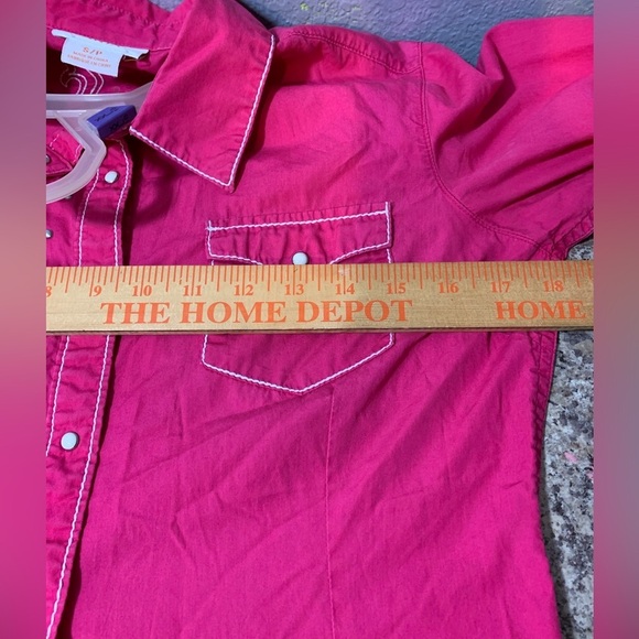 ARIAT Western long sleeve shirt sz S/P - Picture 9 of 11